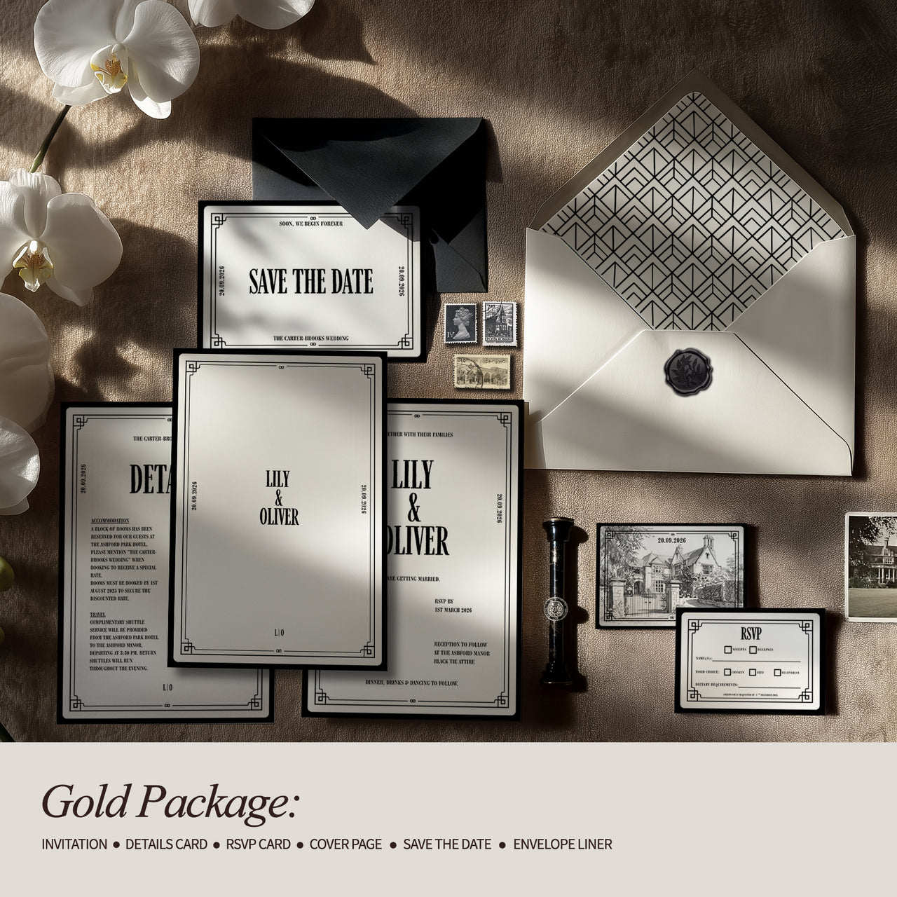 Luxury Wedding Stationery