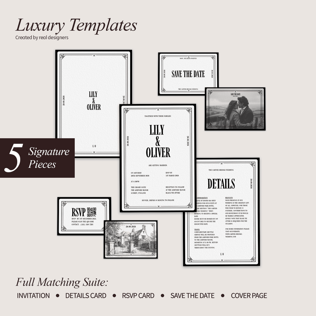 Luxury Wedding Stationery