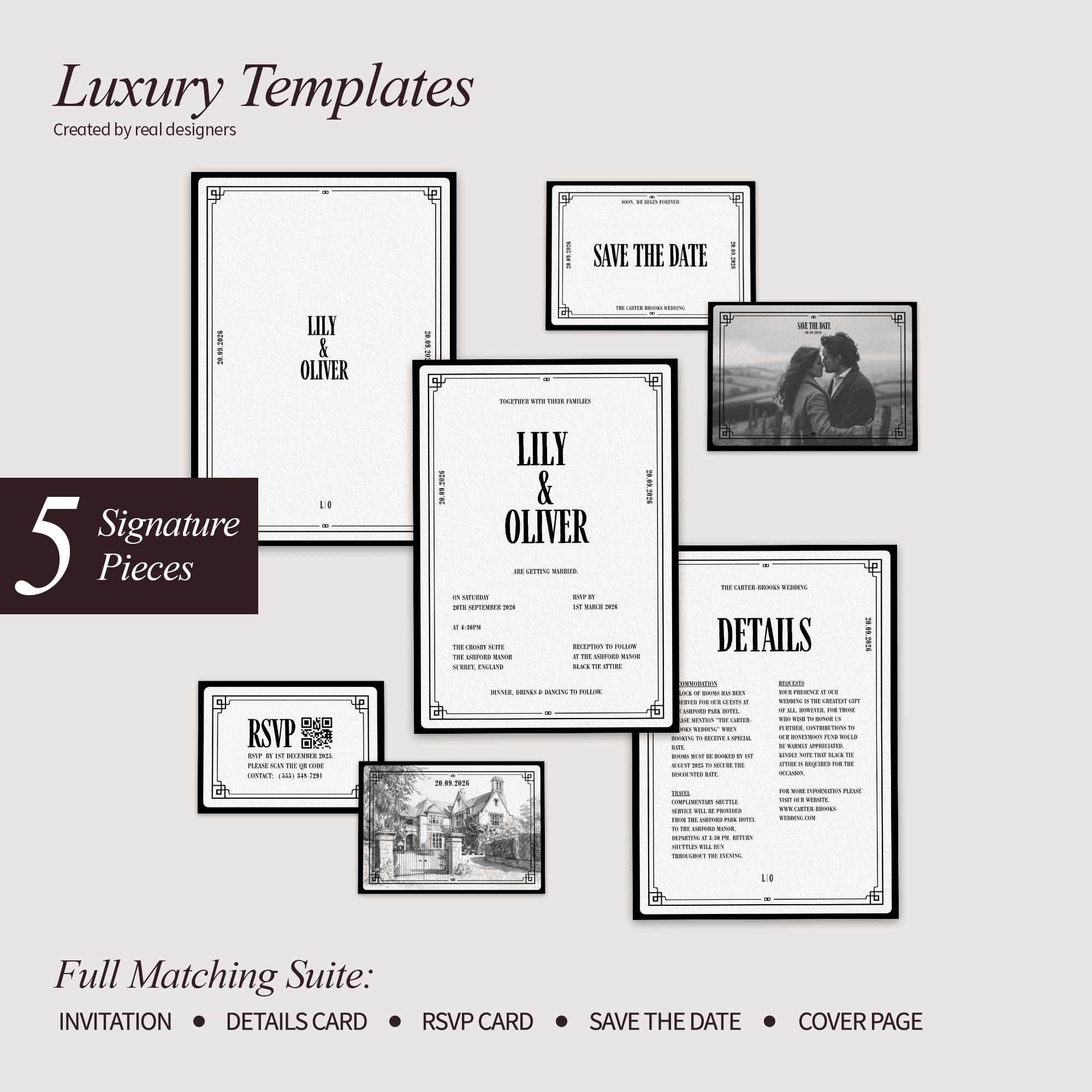 Luxury Wedding Stationery