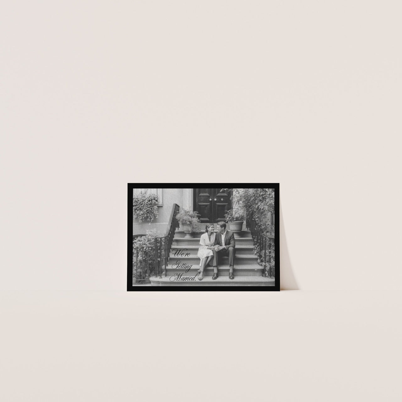 Luxury printed wedding stationery with wide-set fonts and minimalist aesthetic – Fifth & Found wedding suite