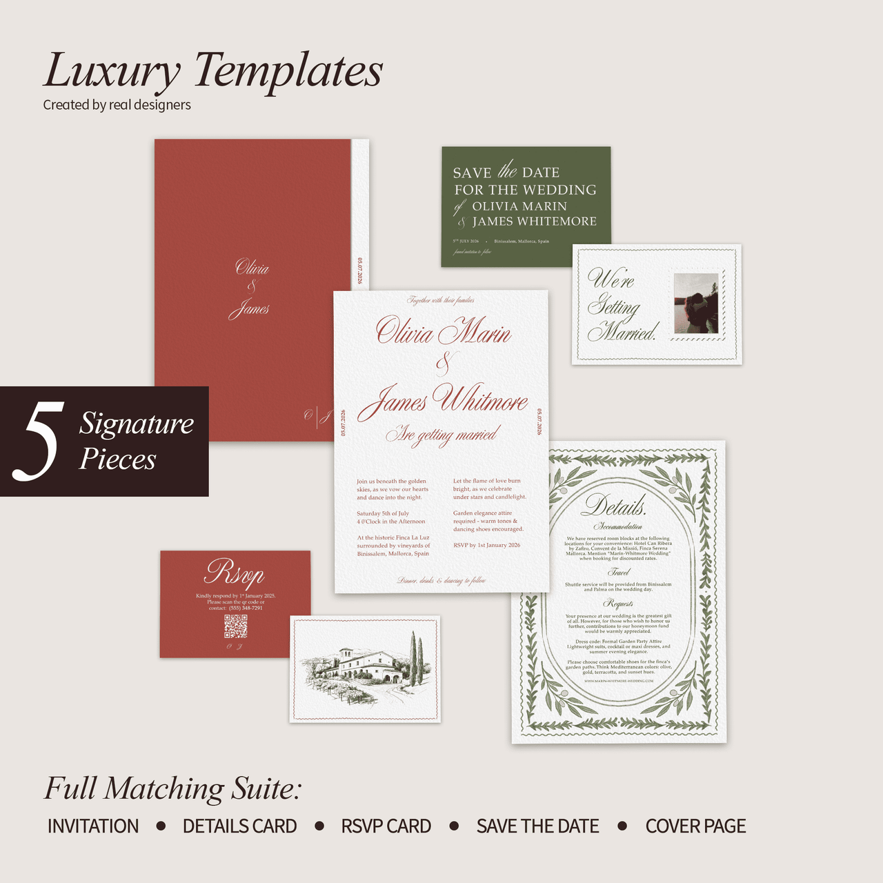 Luxury Wedding Stationery