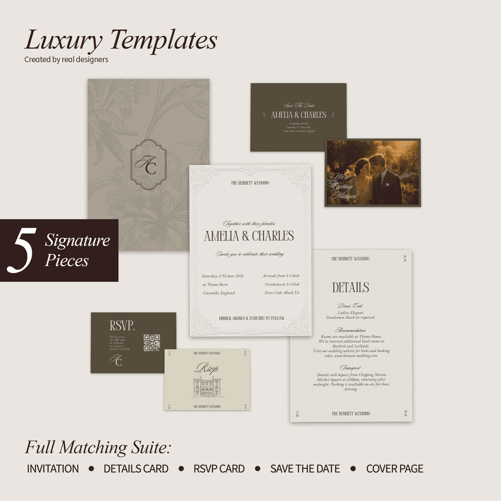 Luxury Wedding Stationery