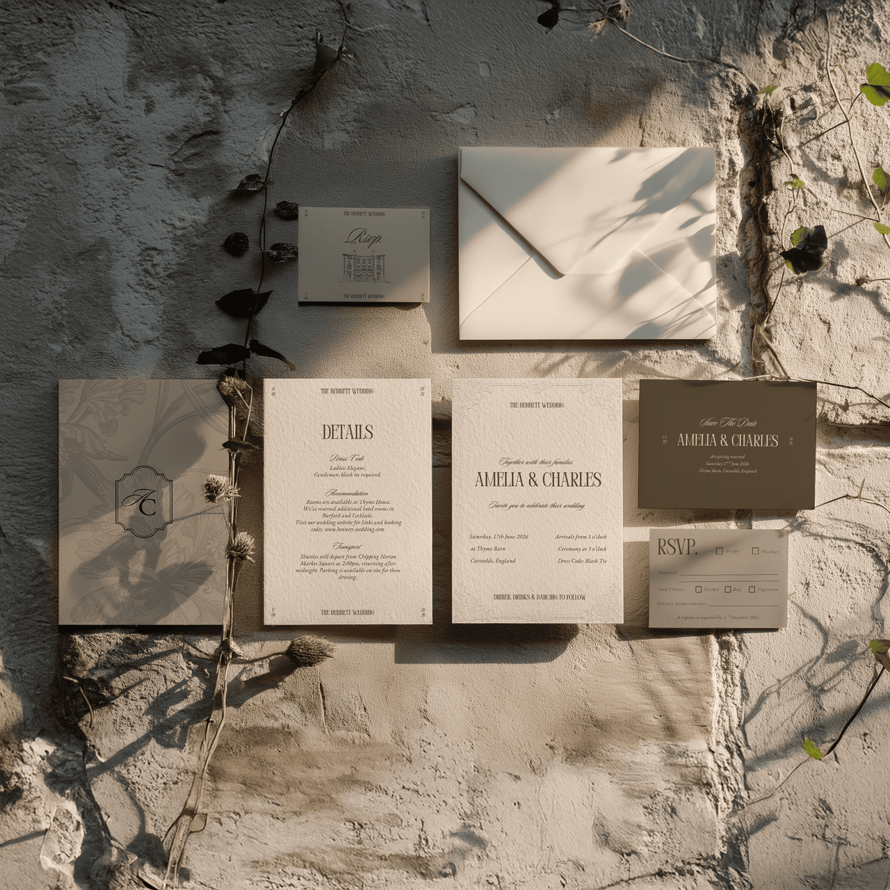Luxury Wedding Stationery