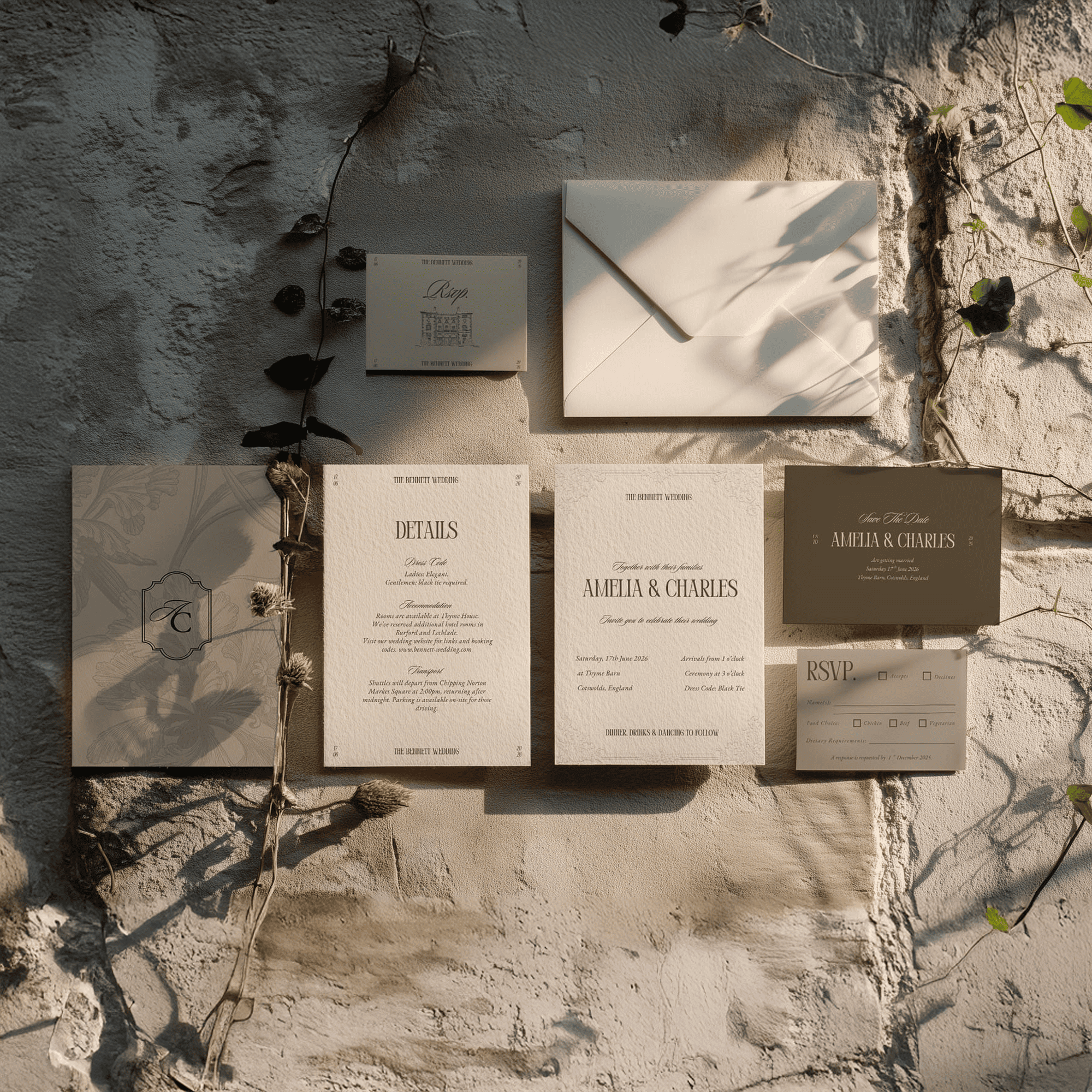 Luxury Wedding Stationery