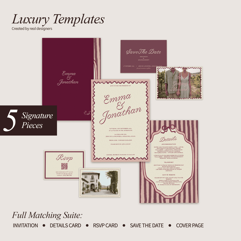 Luxury Wedding Stationery