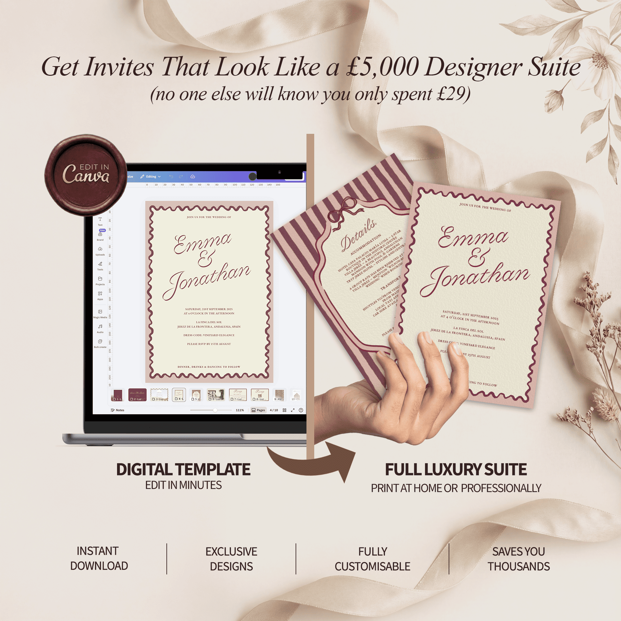 Luxury Wedding Stationery