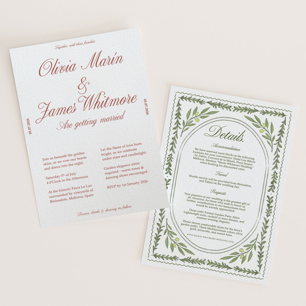 Luxury Wedding Stationery