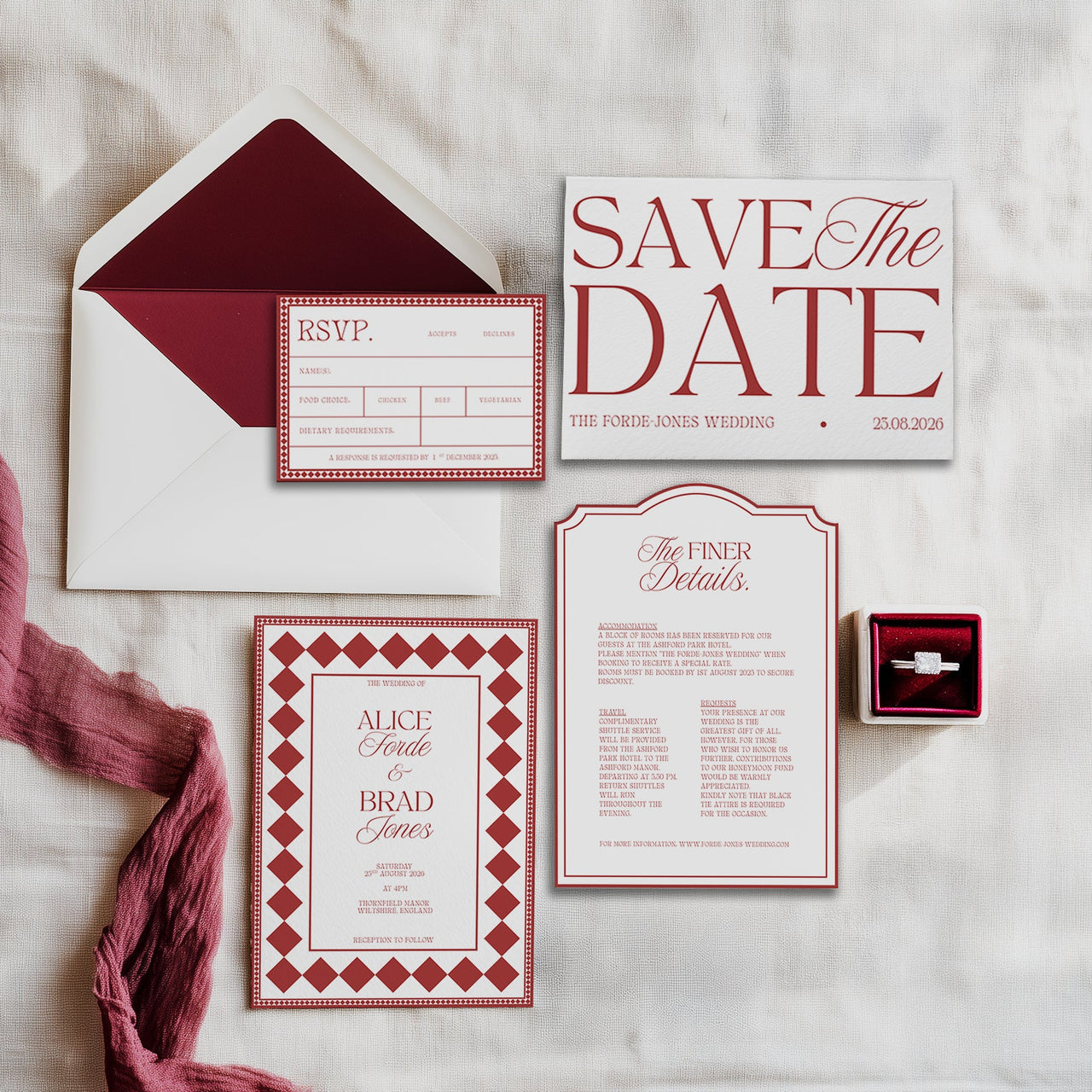 Luxury Wedding Stationery